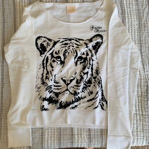 NWOT White Sweatshirt from the Golden Nugget